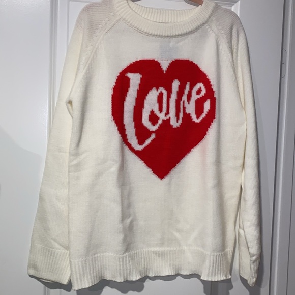 New Love Heart Sweater With Tags - Picture 11 of 11